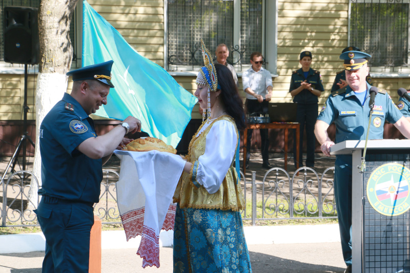 Встреча  личного состава из служебной командировки