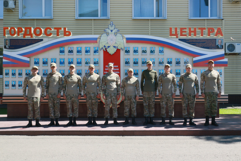 Встреча  личного   состава  из    служебной командировки