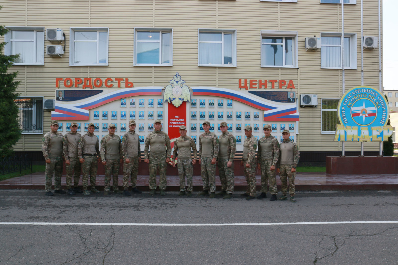 Встреча личного состава из  служебной   командировки