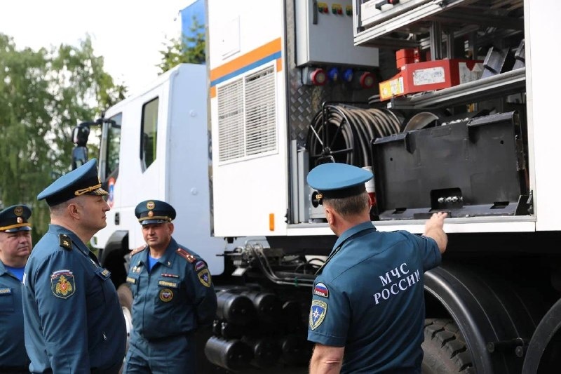 Александр Куренков проверил боеготовность Центра спасательных операций особого риска «Лидер» МЧС России