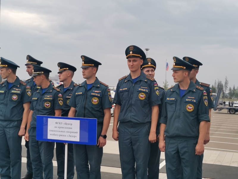 Команда Центра приняла участие в химико-патриотической эстафете специалистов РХБ защиты