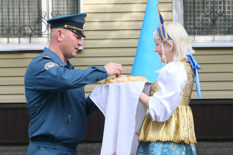 Встреча                                отряда