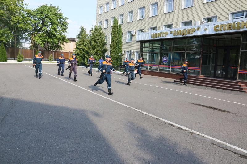 В Центре прошли показательные выступления по армейскому рукопашному бою