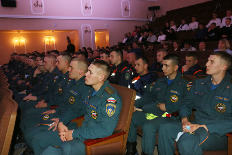 Личный состав Центра посетил лекцию-встречу «Эхо Бесланской трагедии»
