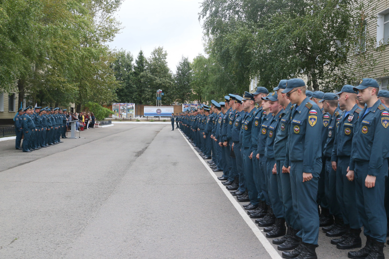 Встреча  отряда   из служебной командировки
