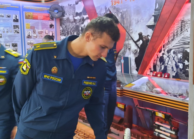 Практика курсантов  АГЗ МЧС  России