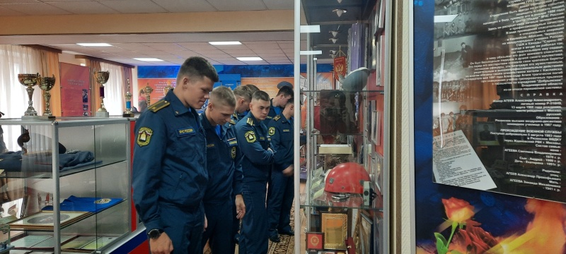Практика курсантов  АГЗ МЧС  России