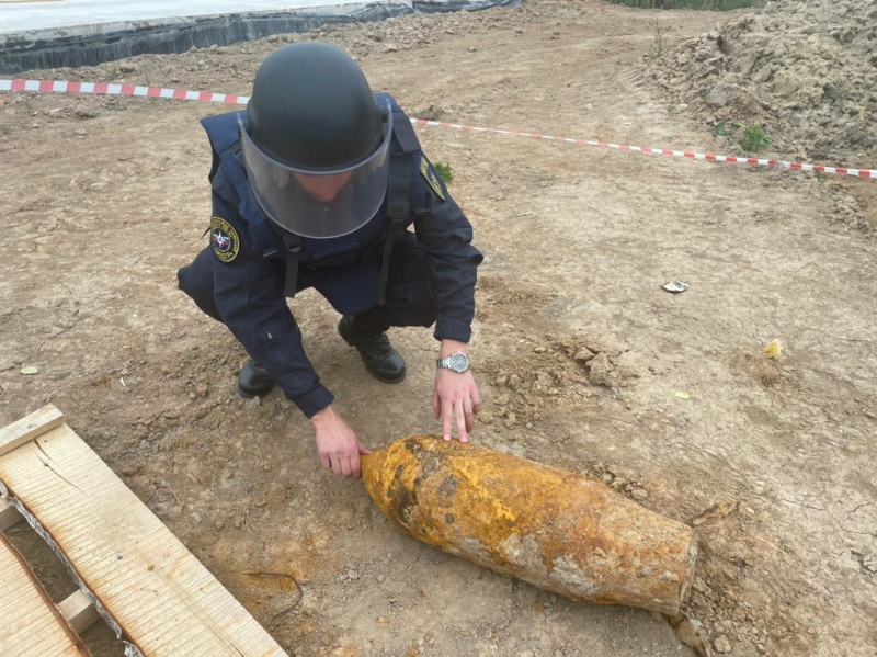 Обезвреживание  взрывоопасного   предмета