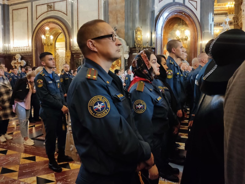 Сотрудники Центра приняли участие в благодарственном молебне в честь образа Божьей Матери «Неопалимая Купина»