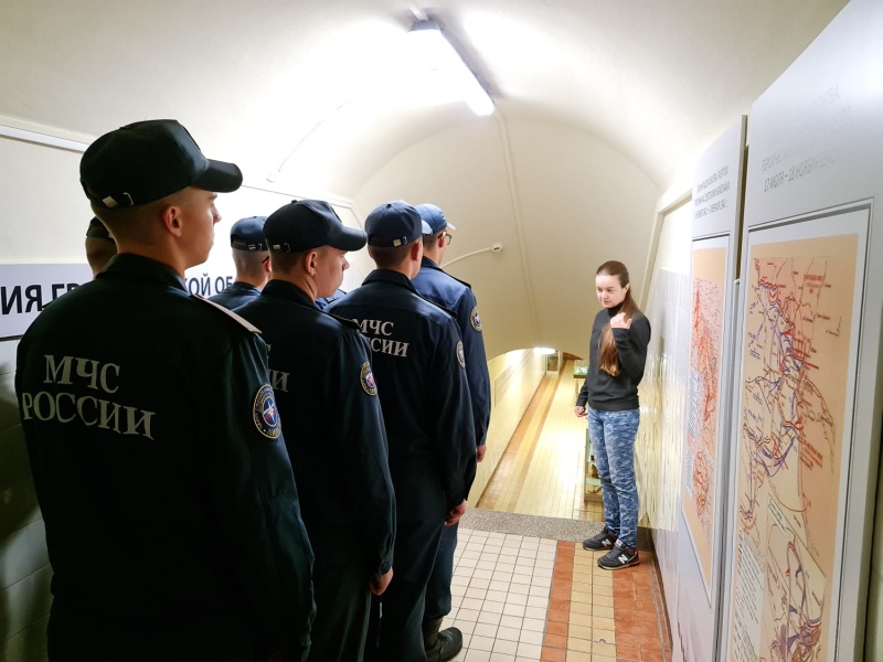 Посещение Центрального музея МЧС России