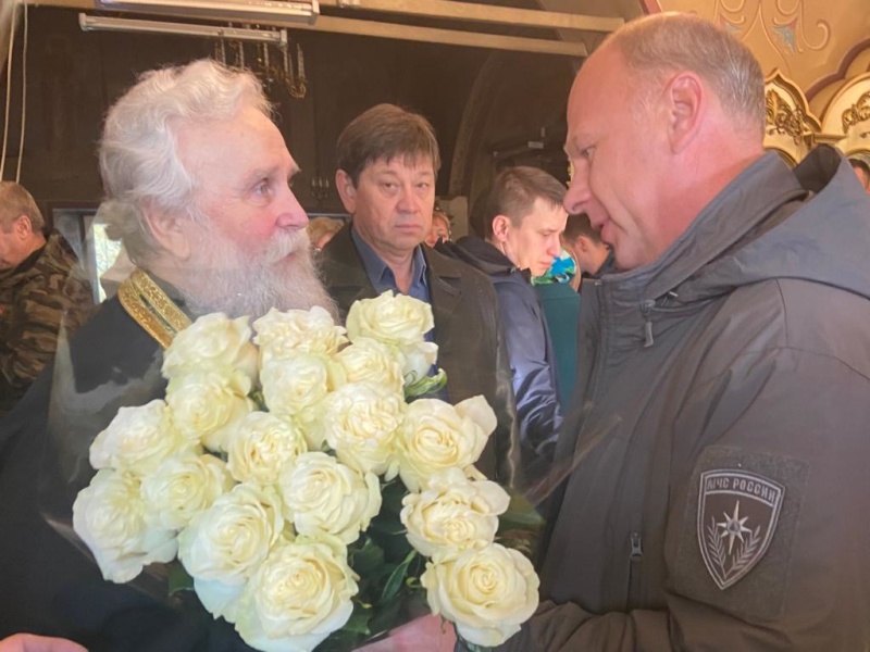 В Храме Святой Живоначальной Троицы отслужили панихиду по новопреставленному воину Алексею