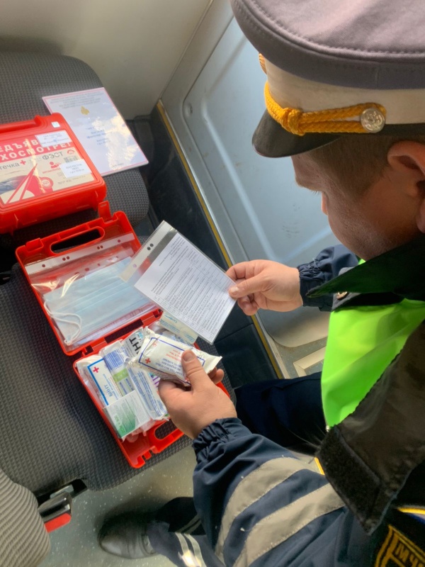 Технический осмотр транспортных средств в ФГКУ «Сибирский спасательный центр МЧС России»