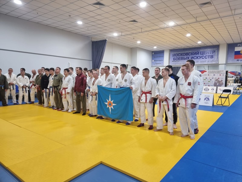 Участие в соревнованиях по самообороне памяти героя России Катериничева А.В.