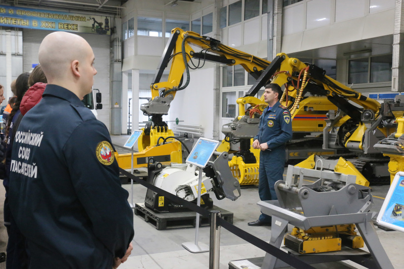 В Центре "Лидер" прошла экскурсия