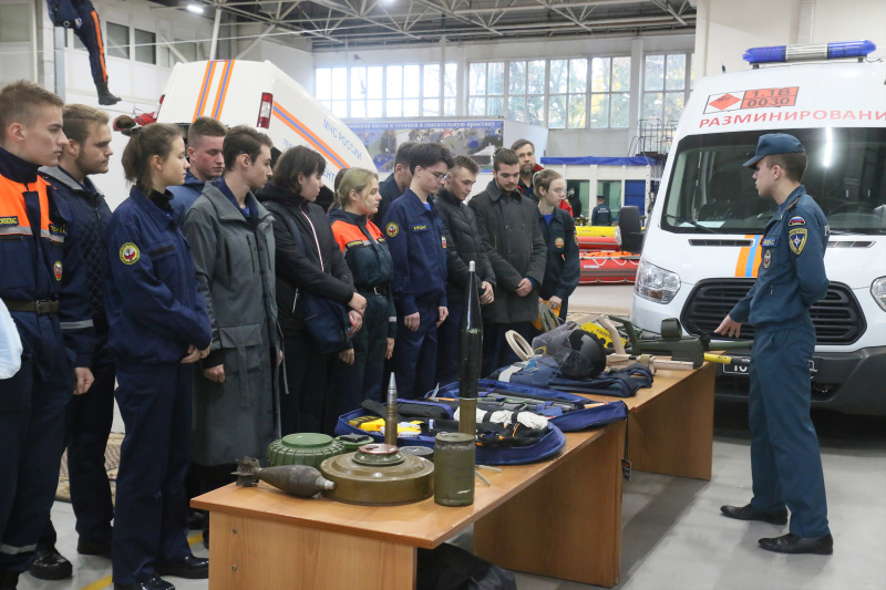 В Центре "Лидер" прошла экскурсия