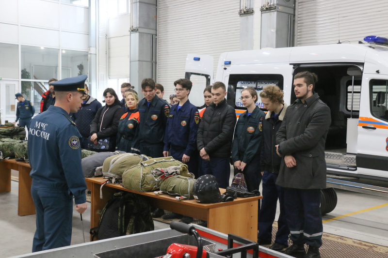 В Центре "Лидер" прошла экскурсия