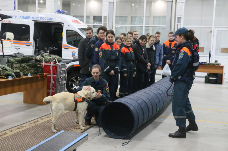 В Центре "Лидер" прошла экскурсия
