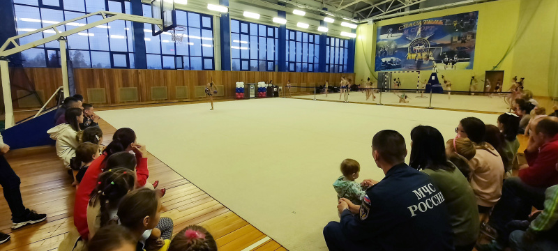 В Центре «Лидер» открылась секция детской художественной гимнастики