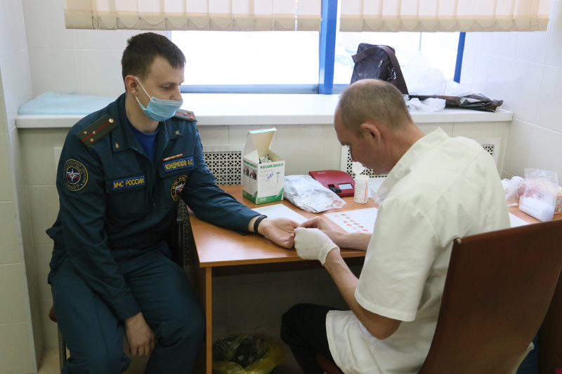 Акция по сдаче донорской крови