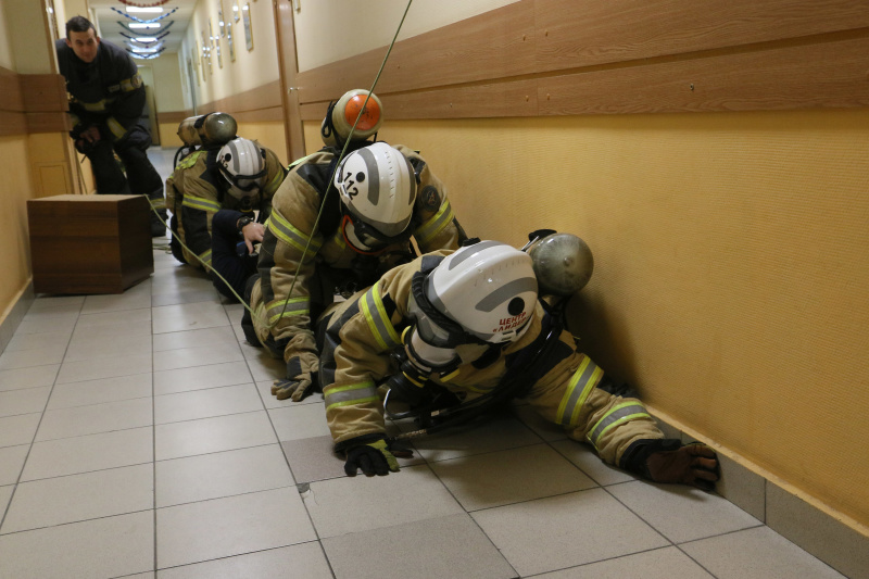 Проведение занятий с личным составом дежурной смены и расчета РХР