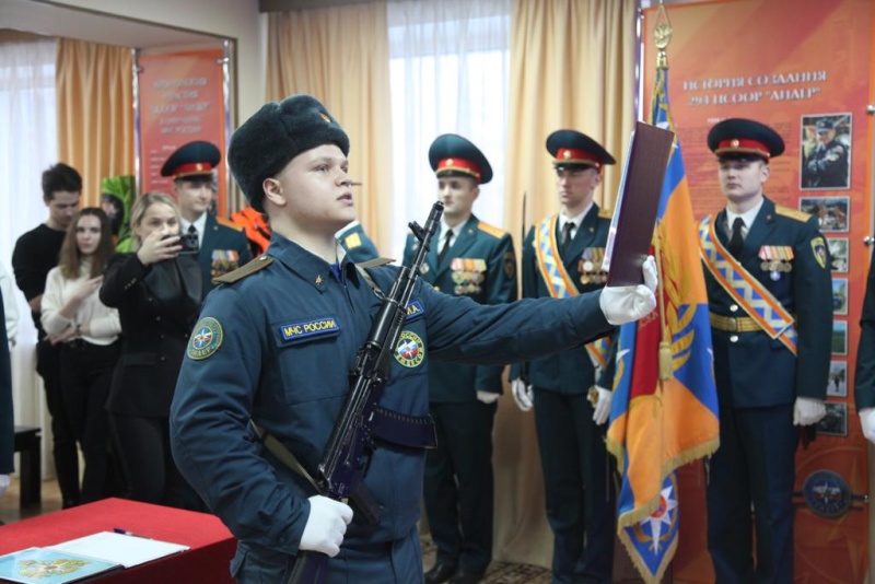 Принятие Военной присяги молодым пополнением