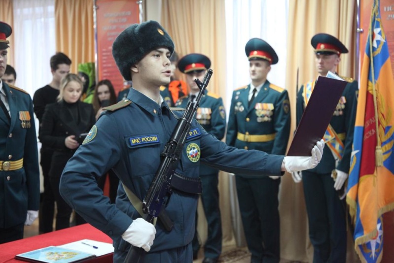 Принятие Военной присяги молодым пополнением