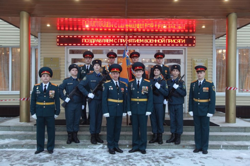 Принятие Военной присяги молодым пополнением