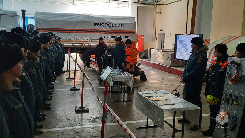 Комплексное занятие по доведению требований безопасности на зимний период обучения 2023 года