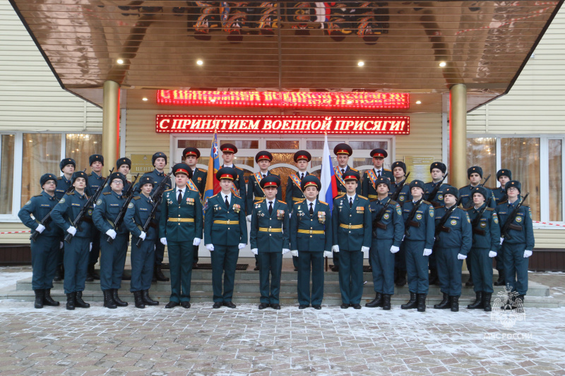 Торжественное принятие Военной присяги 14.01.2023