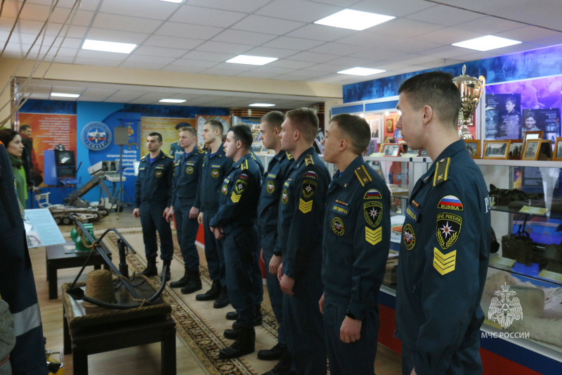 Экскурсия курсантов    АГЗ МЧС России
