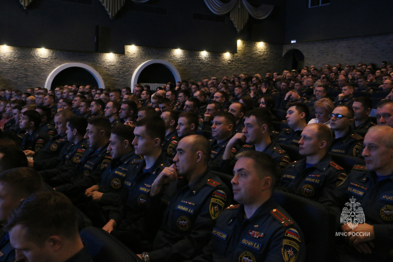 Проведение занятия по безопасности военной службы и охране труда
