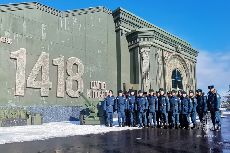 Военнослужащие по призыву побывали в военно-патриотическом парке культуры  и отдыха Вооружённых Сил Российской Федерации «Патриот»