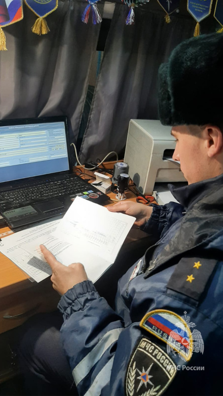Проводится технический осмотр транспортных средств  в ФГКУ «Донской спасательный центр  МЧС России»