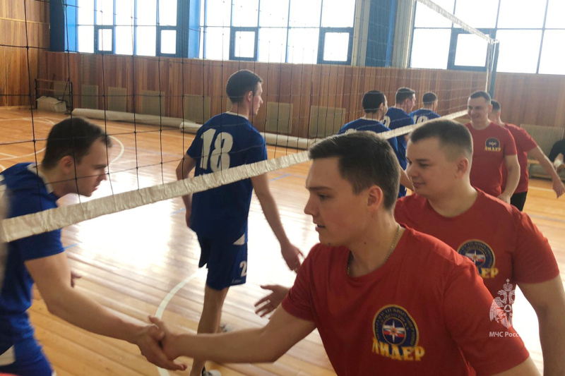 Завершился финал по волейболу среди подразделений   Центра