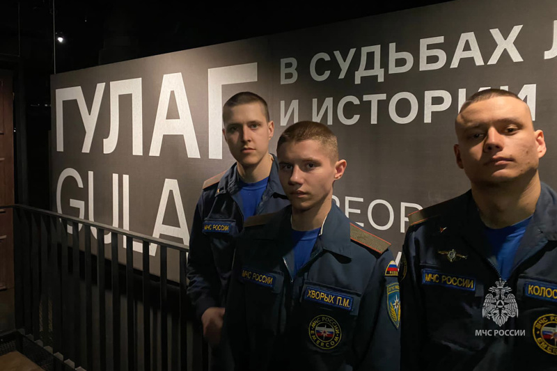 Военнослужащие по призыву посетили Государственный музей  истории ГУЛАГа