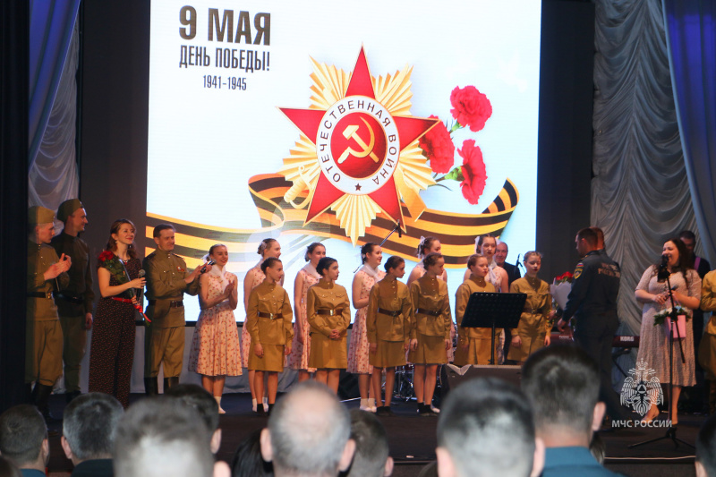 В Центре состоялся концерт,  посвященный Дню Победы в Великой Отечественной войне