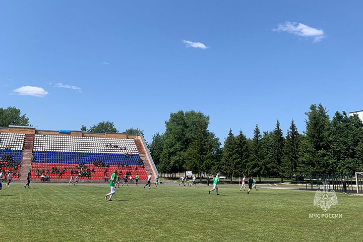Товарищеский матч по футболу