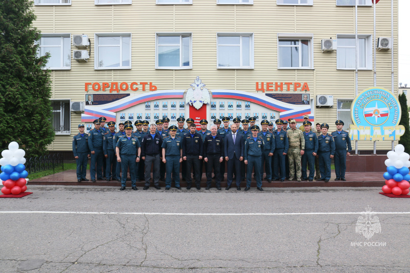 Встреча отрядов  из служебной командировки
