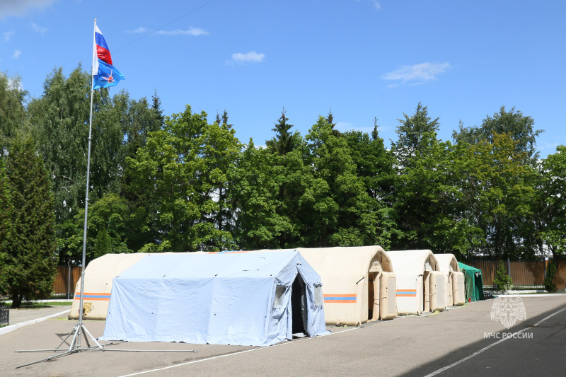 Смотр полевого  лагеря