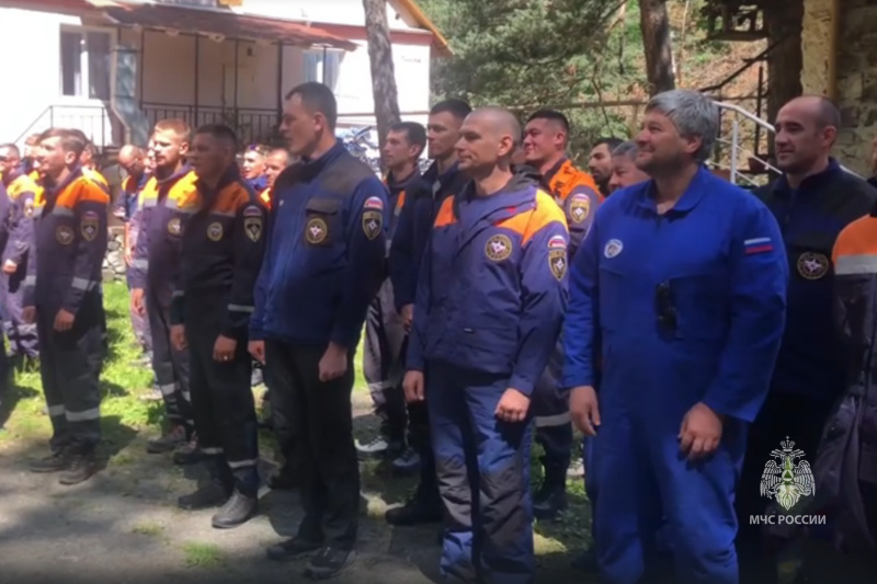 Участие представителей Центра по Всероссийском сборе по альпинистской подготовке спасателей МЧС России