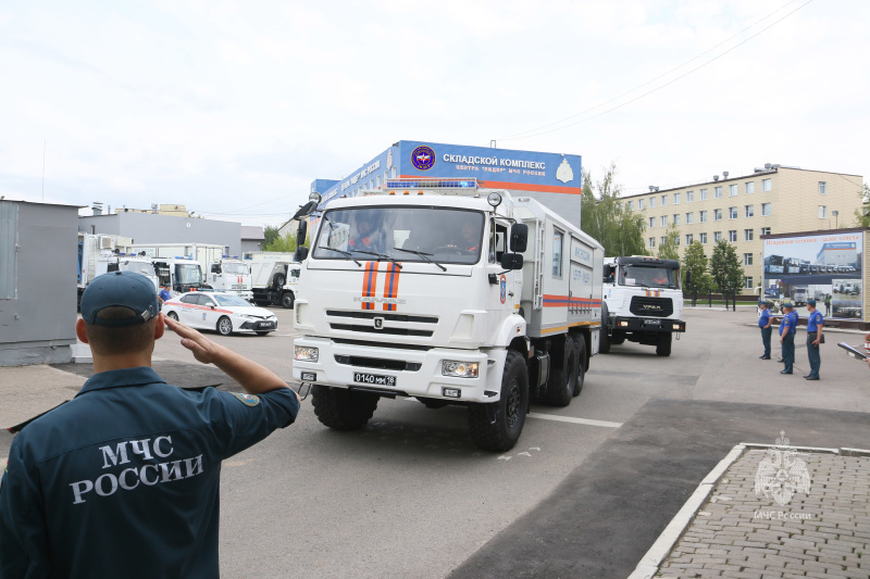 Спасатели Центра выполняли задачи по ликвидации последствий взрыва в Сергиевом Посаде