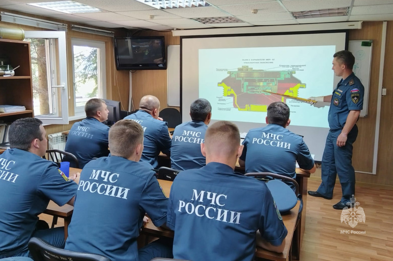 Спасатели Центра проходят обучение в Ногинске по программе специальной подготовки «Специалист разминирования»