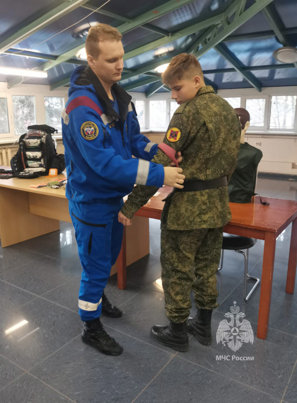 Спасатели Центра провели занятия в пансионате «Солнечный»