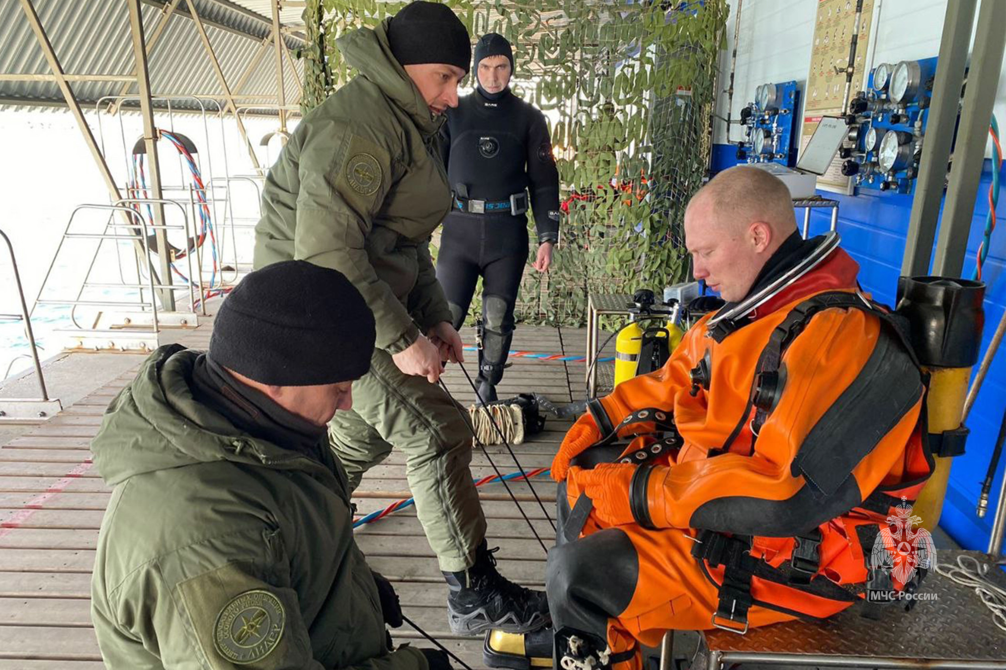 Участие во всеармейском конкурсе по водолазному многоборью «Глубина»  Армейских международных игр – 2024 - Новости - ФГКУ «Центр по проведению  спасательных операций особого риска «Лидер»