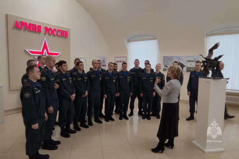 Военнослужащие по призыву посетили  Центральный Дом Российской Армии