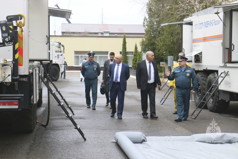 Экскурсия для делегации МЧС Азербайджанской Республики