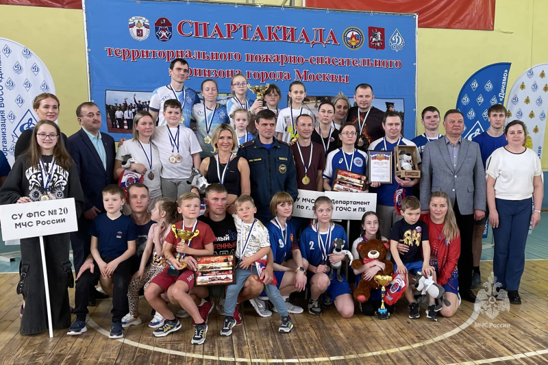 Семья Семенченко заняла 1 место в соревновании «Спортивная семья»