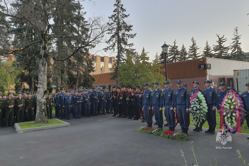 Личный состав Центра "Лидер" принял участие  в памятном мероприятии — Дне памяти и скорби