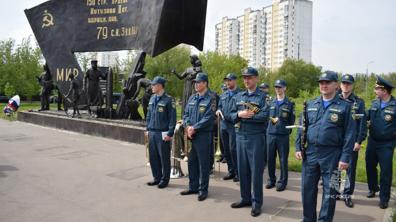 Участие в военно-патриотическом молодежном слете ТиНАО
