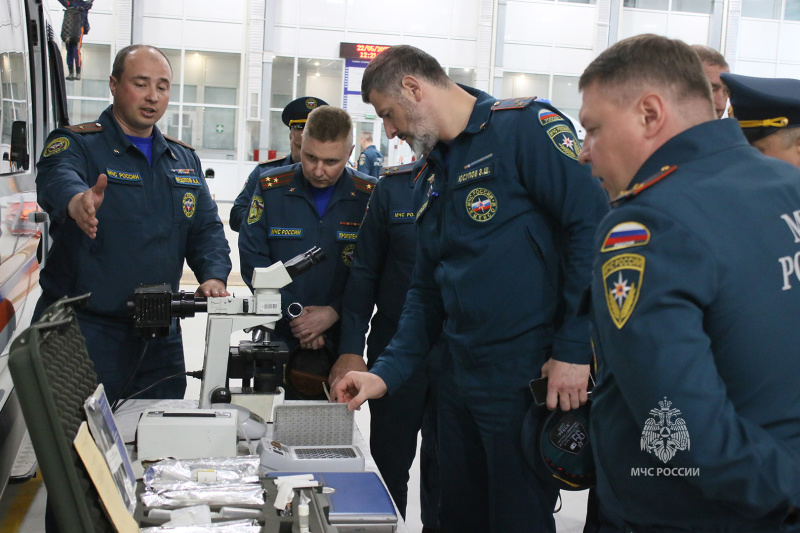 Проведение занятий со слушателями АГПС МЧС России